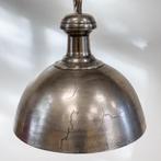 Zware Industriële plafonlamp (Nikkel), Ophalen, Zo goed als nieuw, Metaal, Industrieel, landelijk