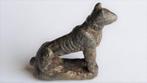 Bodemvondst Sculptuur - Zittende Panter Romeins 2e eeuw, Antiek en Kunst, Antiek | Koper en Brons, Ophalen of Verzenden, Brons