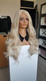 Luxe Lace Pruik: Licht gemeleerd blond, met slag, 70 cm, Ophalen of Verzenden, Nieuw, Pruik of Haarverlenging