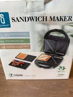 Aigostar Sandwich Maker - Nieuw, Witgoed en Apparatuur, Ophalen of Verzenden, Uitneembare platen, Nieuw