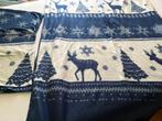 dekbed overtrek teddy 240/200, Blauw, Dekbedovertrek, Ophalen of Verzenden, Nieuw
