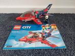 Lego City Airshow Jet 60177

Compleet en incl boekjes, Ophalen of Verzenden, Zo goed als nieuw