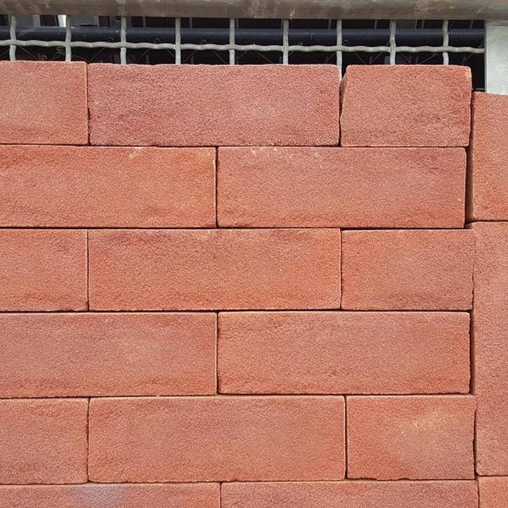 gebakken lingeformaat rood, Tuin en Terras, Tegels en Klinkers, Nieuw, Klinkers, Overige materialen, Ophalen of Verzenden