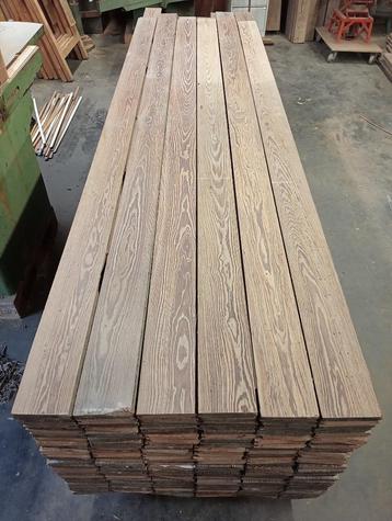 176m2 oude pitch pine planken vloer 14,2cm breed en 2,4cm beschikbaar voor biedingen