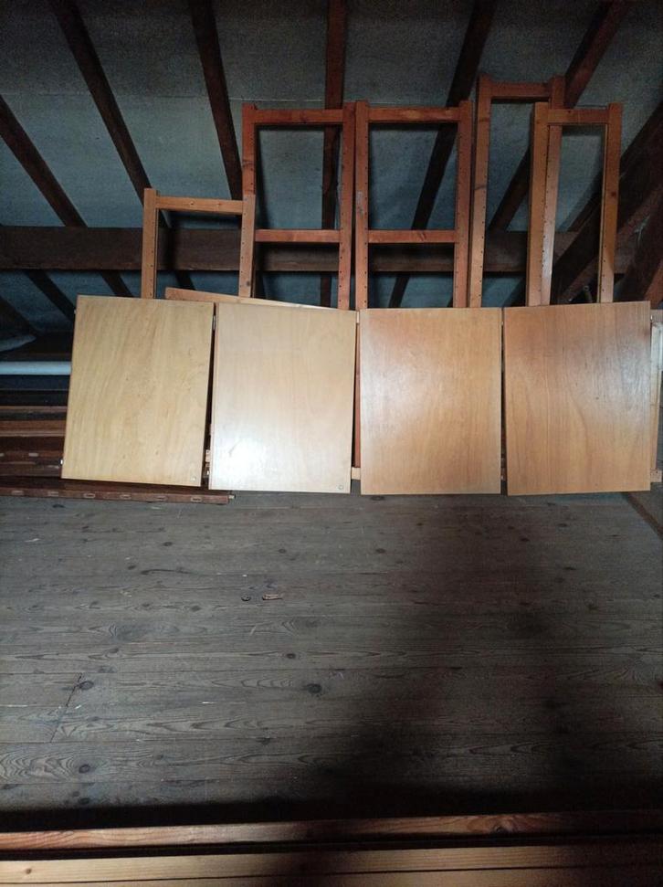 Lundia deurtjes., Huis en Inrichting, Kasten | Stellingkasten, Gebruikt, Ophalen