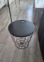 Ronde  bijzettafel 40 x 40, Huis en Inrichting, Tafels | Bijzettafels, Ophalen of Verzenden, Zo goed als nieuw