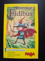 Tovenaar Fidibus HABA, Hobby en Vrije tijd, Gezelschapsspellen | Bordspellen, HABA, Ophalen of Verzenden, Zo goed als nieuw, Een of twee spelers