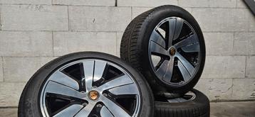 19" Porsche Taycan orig velgen Continental winterbanden TPMS beschikbaar voor biedingen