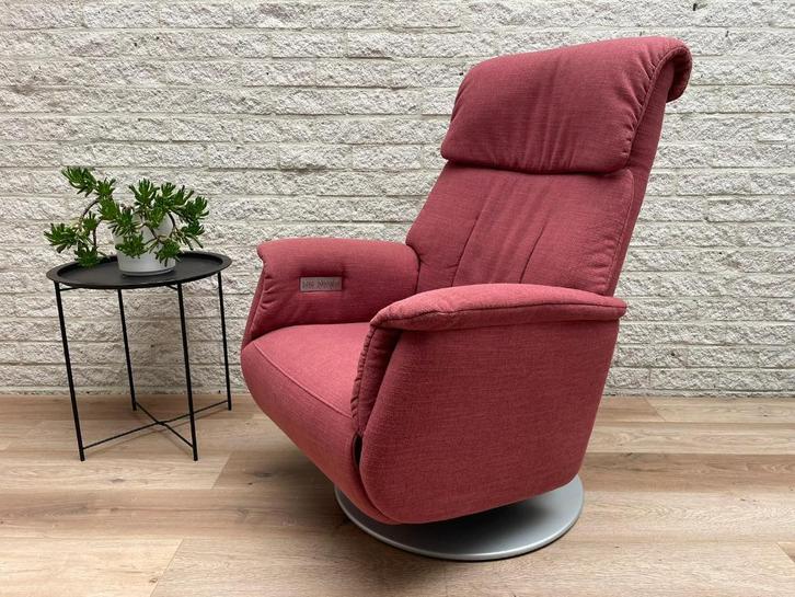 Prominent Goteborg Verstelbare relax fauteuil ACCU garantie, Huis en Inrichting, Fauteuils, Stof, 50 tot 75 cm, Minder dan 75 cm