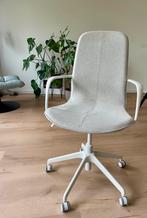 IKEA Langfjall bureaustoel beige/wit, Ophalen, Zo goed als nieuw, Beige