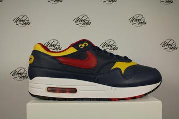 Nike Air Max 1 Snow Beach Navy Gym Red - 42,5 beschikbaar voor biedingen