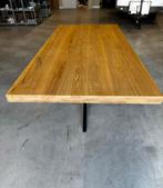 Massief eiken eettafel, Huis en Inrichting, Tafels | Eettafels, 100 tot 150 cm, 200 cm of meer, Ophalen of Verzenden, Zo goed als nieuw
