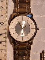 Prisma Goudkleurig Herenhorloge - Batterij Vervangen, Sieraden, Tassen en Uiterlijk, Horloges | Heren, Ophalen of Verzenden