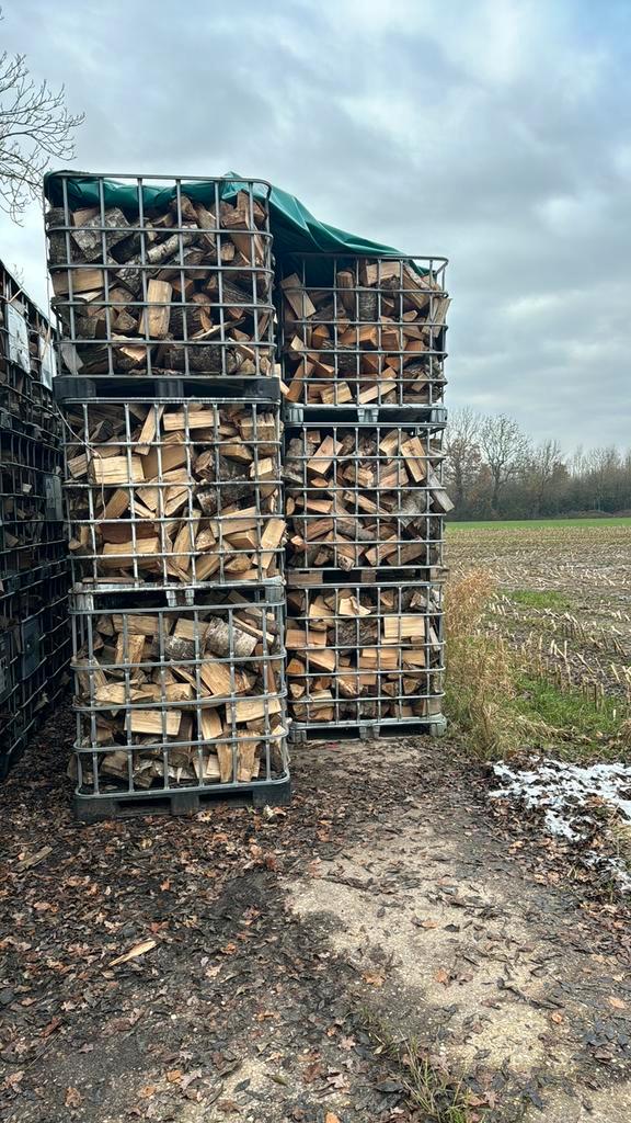 Mooi droog haardhout / openhaardhout, Tuin en Terras, Haardhout, Blokken, Overige houtsoorten, 6 m³ of meer, Ophalen