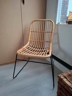 Rotan /houten stoel - bohemian style, Huis en Inrichting, Stoelen, Ophalen, Gebruikt, Bruin, Bohemian