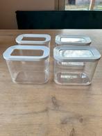 Mepal Opbergbakjes Set van 4 - Perfect voor Keukenopslag, Ophalen of Verzenden, Gebruikt