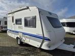 prachtige Hobby Excellent 400sf dwarsbed en zithoek, Caravans en Kamperen, Schokbreker, Hobby, Bedrijf, Treinzit