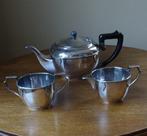 Verzilverd theeservies, Antiek en Kunst, Antiek | Goud en Zilver, Ophalen of Verzenden, Zilver