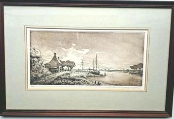 Ets van ...  Jan van Rijsewijk ... 51/250 .. beschikbaar voor biedingen