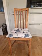 6  Eetkamer stoelen p/st  10,--, Ophalen, Gebruikt, Bruin, Landelijk