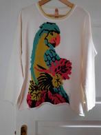 Marc Cain Trui Papegaai Print Maat 44, Marc Cain, Wit, Maat 42/44 (L), Ophalen of Verzenden