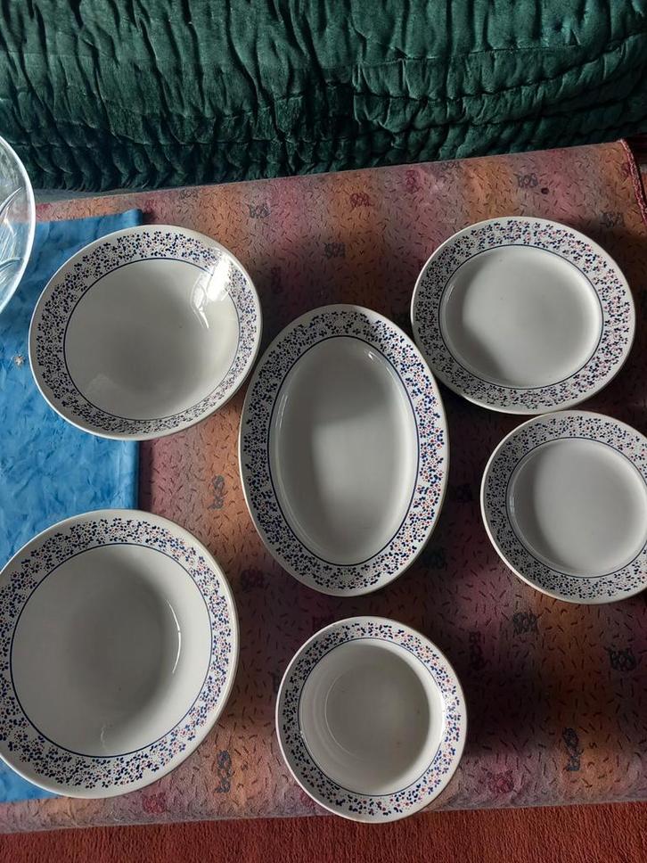 Italiaans Servies - Richard Ginori - Diverse Borden & Schaal, Huis en Inrichting, Keuken | Servies, Gebruikt, Bord(en), Overige stijlen