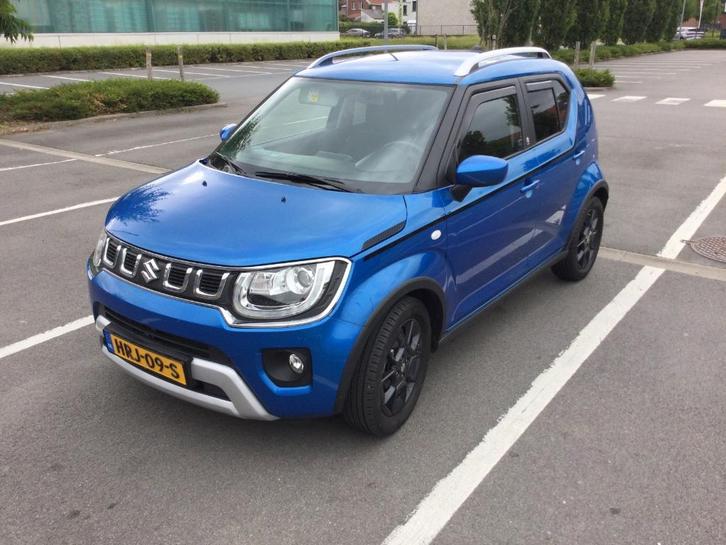 Suzuki Ignis 1.2 Smart Hybrid 83pk CVT 2024 Blauw, Auto's, Suzuki, Particulier, Ignis, ABS, Airbags, Alarm, Boordcomputer, Elektrische achterklep