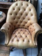 Chesterfield bureelstoel, Antiek en Kunst, Antiek | Meubels | Stoelen en Banken, Ophalen