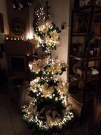 Prachtige kerstpiramide, staal frame, incl. vier kransen, Ophalen, Zo goed als nieuw