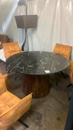 Marmeren tafel rond 130 (outlet), Ophalen, Zo goed als nieuw