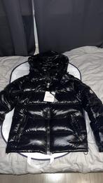 Moncler maya jas, Maat 52/54 (L), Moncler, Zwart, Nieuw
