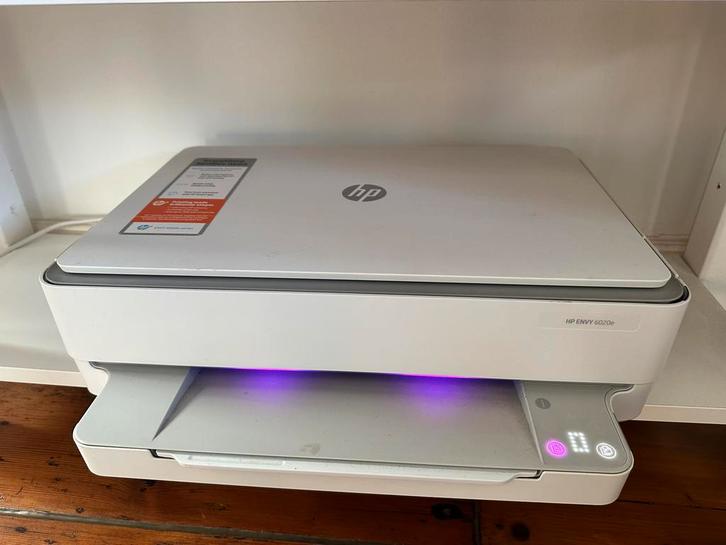 HP Envy 6020e Printer - Nieuwe Inkt, Topconditie!, Computers en Software, Printers, Zo goed als nieuw, All-in-one, Inkjetprinter