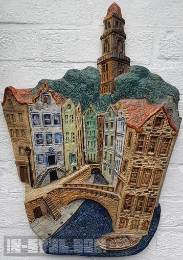 Grote zeldzame Westraven-Utrecht plaquette CENTRUM UTRECHT  beschikbaar voor biedingen