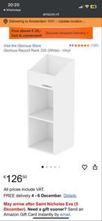 Glorious Record LP Opbergkast, Ophalen, Minder dan 50 cm, Zo goed als nieuw, Minder dan 25 cm