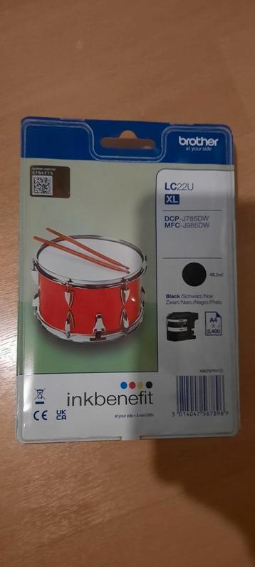 Brother cartridge LC22U XL zwart beschikbaar voor biedingen