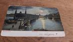 Maasbrug Rotterdam. Antieke briefkaart, Verzamelen, Ansichtkaarten | Nederland, Ophalen of Verzenden