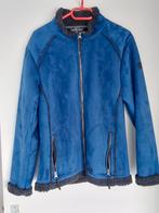 Kjelvik blauwe winterjas maat 42, zwart gevoerd, Blauw, Maat 42/44 (L), Ophalen of Verzenden, Zo goed als nieuw