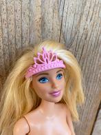 Lichtroze Barbie kroon, Ophalen of Verzenden, Zo goed als nieuw, Barbie