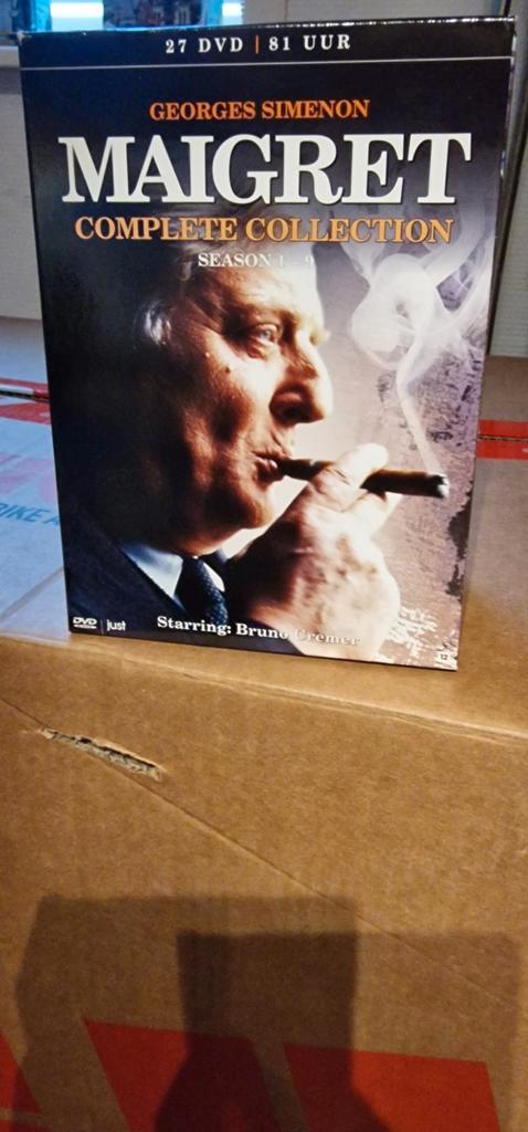 Maigret Complete Collection - Seizoen 1-9 DVD Boxset, Cd's en Dvd's, Dvd's | Tv en Series, Ophalen of Verzenden
