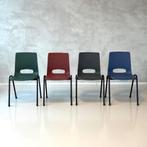 Retro stapelstoelen nieuw kantinestoelen horeca prijs p/stuk, Overige kleuren, Sneek, Ophalen of Verzenden, Valk
