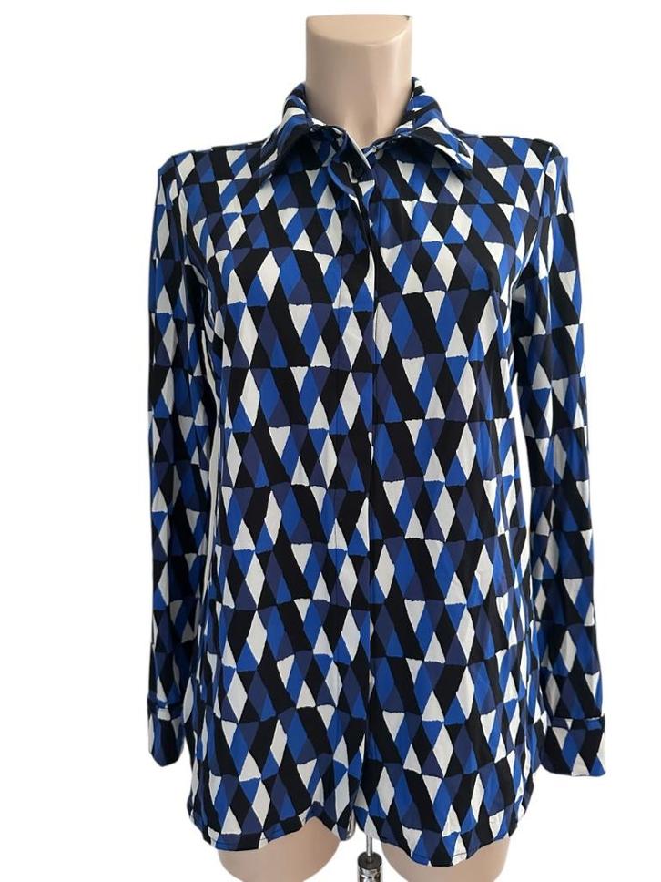 Studio Anneloes blouse M, Kleding | Dames, Blouses en Tunieken, Zo goed als nieuw, Maat 38/40 (M), Blauw, Ophalen of Verzenden