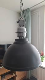 Set van 3 industriële hanglampen, Huis en Inrichting, Lampen | Hanglampen, Gebruikt, Ophalen of Verzenden, Metaal, Minder dan 50 cm