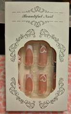 Nepnagels French Manicure Hartjes - Nieuw!, Ophalen of Verzenden, Nieuw, Handen en Nagels