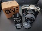 Nikon FM10 + 2 lenzen: 35-70mm & 50mm, Ophalen, Gebruikt, Spiegelreflex, Nikon