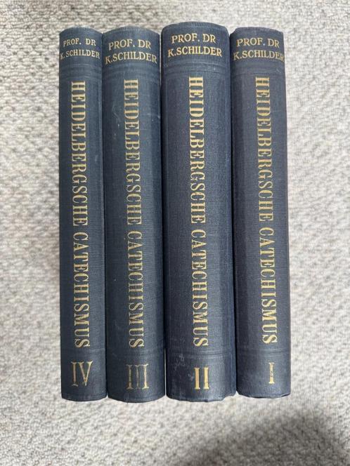 Prof. dr. K. Schilder - De Heidelbergse Catechismus, set 4 d, Boeken, Godsdienst en Theologie, Zo goed als nieuw, Christendom | Protestants