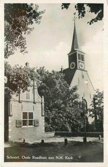 (300-445-025) Schoorl Oude Raadhuis met Kerk beschikbaar voor biedingen