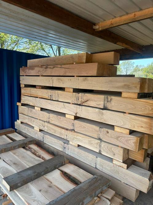 Te koop eiken balken 20x20, Tuin en Terras, Palen, Balken en Planken, Zo goed als nieuw, Palen, 250 cm of meer, Ophalen of Verzenden