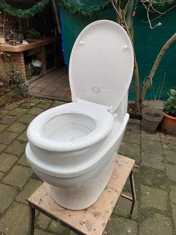 Separera droog toilet, compost toilet 
