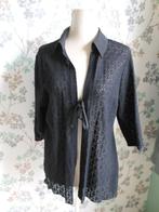 Mooie zwarte blouse, Kleding | Dames, Ophalen of Verzenden, Zo goed als nieuw, Maat 46/48 (XL) of groter, Zwart