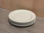 5 Borden porcelein, Ophalen, Zo goed als nieuw, Bord(en), Effen